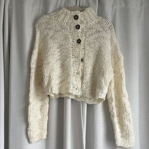 Emory Park Cream Knit Cardigan